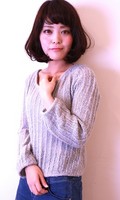 柔らかな　おしゃれボブ